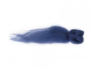 Ovčí vlna merino barvená česaná 10 g - EXTRA jemná - 208 modrá tmavá