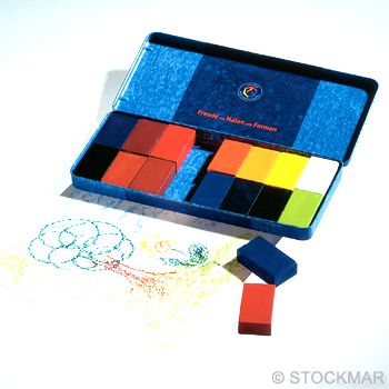 STOCKMAR Voskové bločky 16 ks - v plechové krabičce