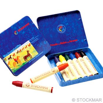 STOCKMAR Voskové pastelky - 8 barev - standard mix