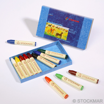 STOCKMAR Voskové pastelky - 12 barev 