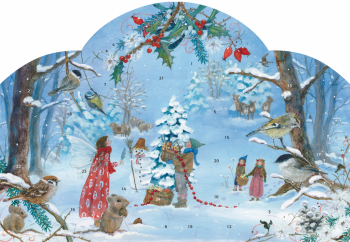 Adventní kalendář - Malí elfové slaví Vánoce