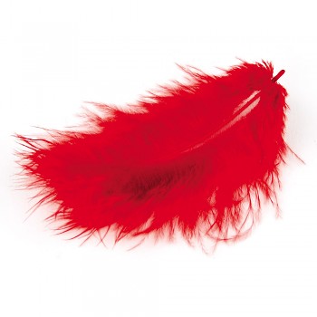 MEYCO Peříčka marabu - červená