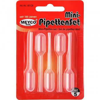 MEYCO Plastové pipety malé