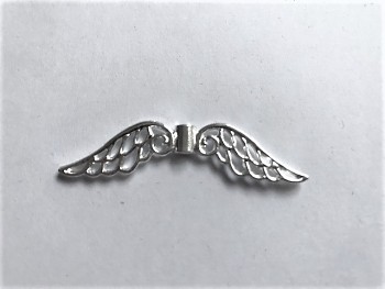 BN Křídla kovová velká - stříbro