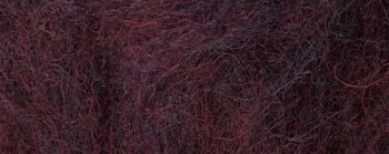 Ovčí vlna barvená mykaná 10 g - jemná - 310 melír rubínový
