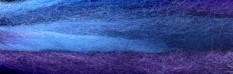 Multibarevná ovčí vlna 10g - 20 Modro - fialová