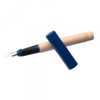 GREENFIELD Dřevěné plnicí pero - modré