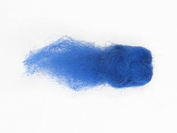 Ovčí vlna barvená mykaná extra jemná 10 g - 07 modrá střední