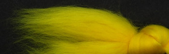 Ovčí vlna merino 21 mic barvená česaná 10 g - 2155 žlutá narcisová