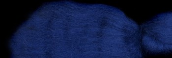 Ovčí vlna merino 21 mic barvená česaná 10 g - 2100 modrá tmavá námořnická