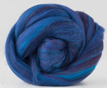 Ovčí vlna merino barvená česaná 10 g - EXTRA jemný melír - MORGANA