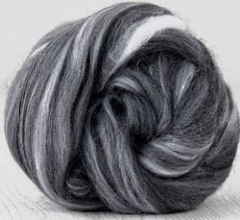 Ovčí vlna merino barvená česaná 10 g - EXTRA jemný melír - PHOTOGRAPHY