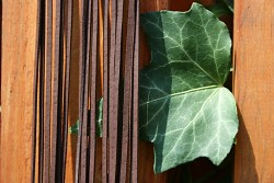 Kožený řemínek hranatý - vepřovice - 3 tmavě hnědý